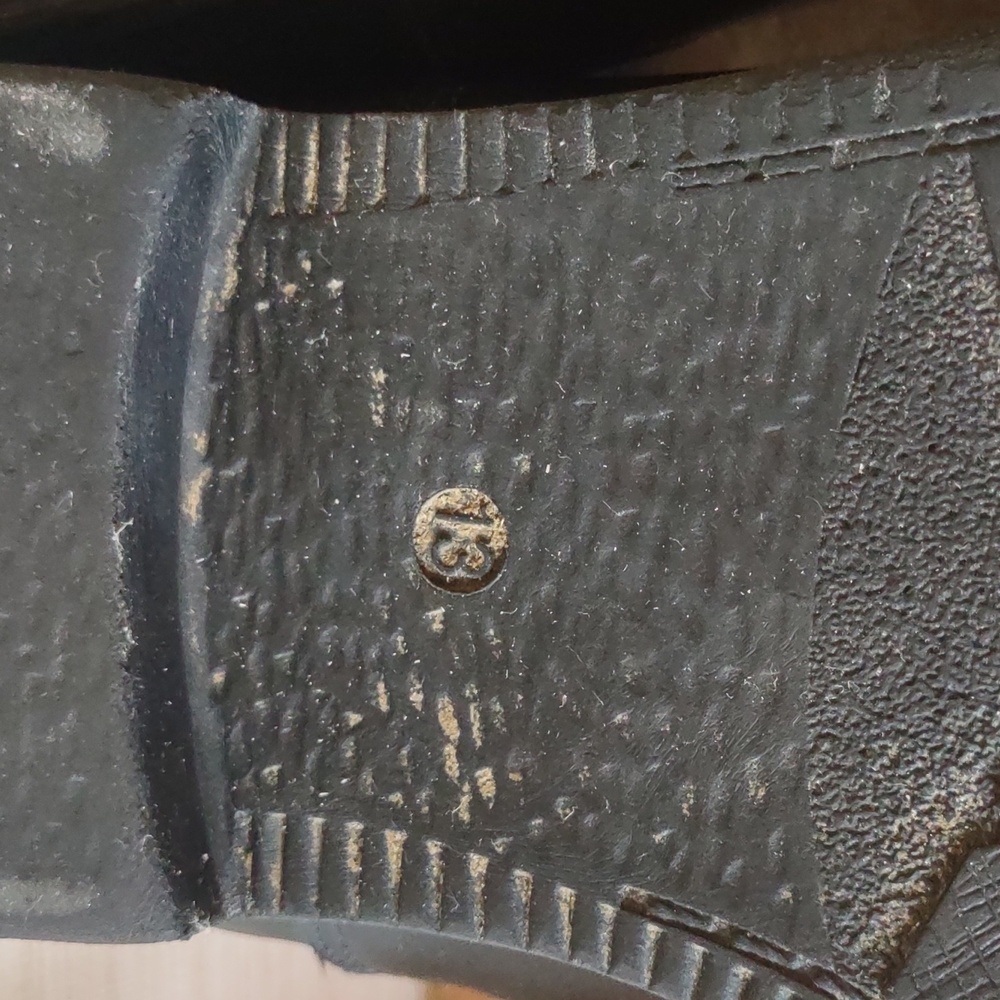 Black Leather Bruno Marc Mens Boots - Size 13 - Picture 4 of 10